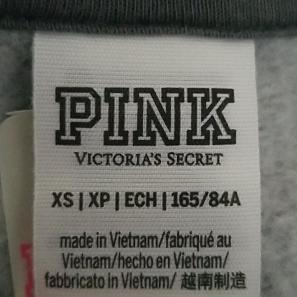 VS PINK Everyday Full Lounge Full-Zip Logo Hoodie - Picture 11 of 11